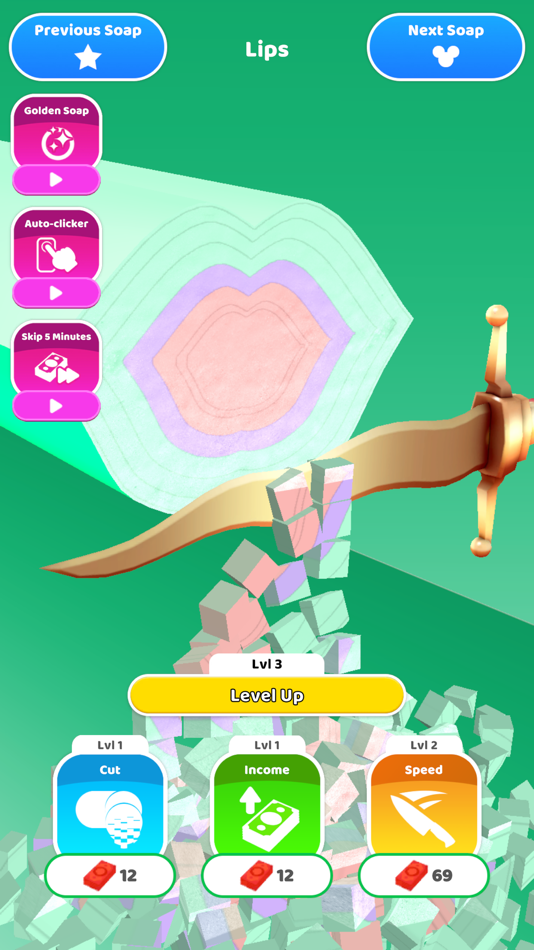 #4. Idle Soap ASMR (iOS) 由: Midnite