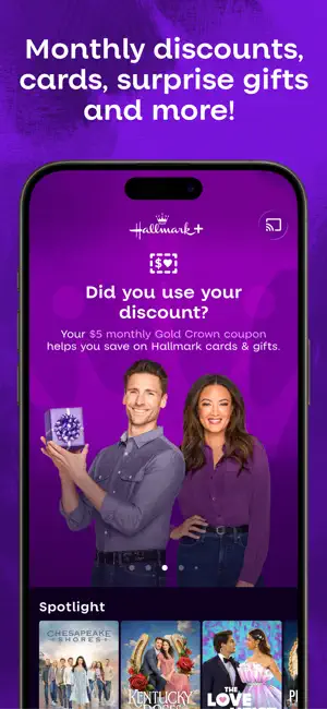 Hallmark+ screenshot 1