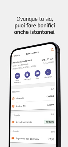 ING Italia - Banca Online iPhone screenshot 5