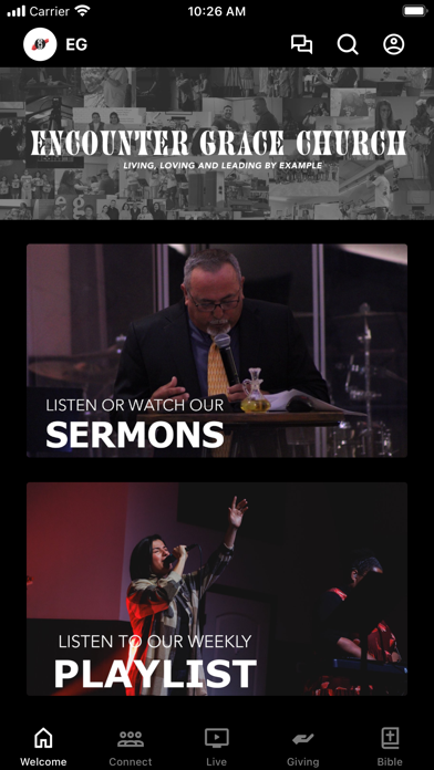 Encounter Grace Church Screenshot