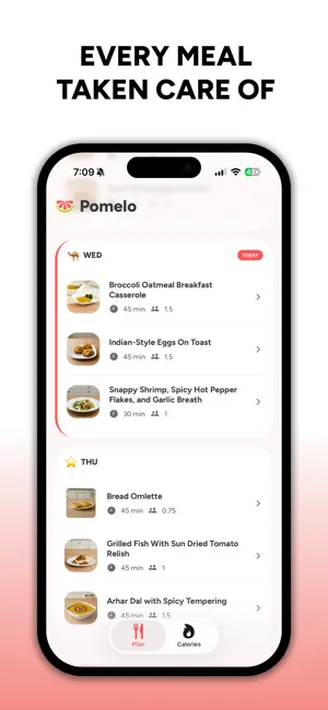 Pomelo - Nutrition Meal Plans screenshot 3