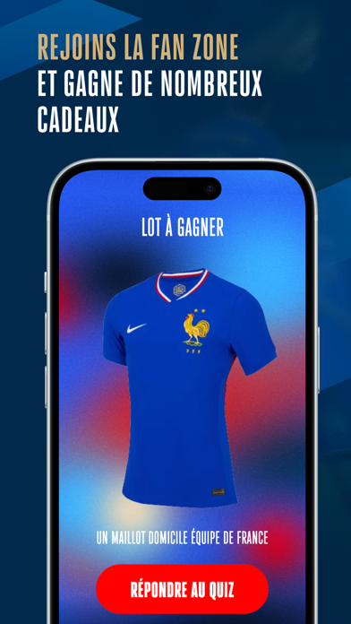 Équipes de France de Football Screenshot