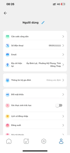 Cư dân số iPhone screenshot 5