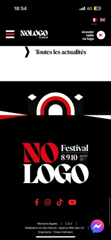 No Logo iPhone screenshot