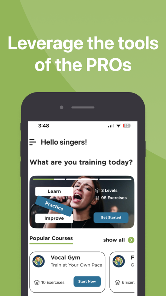 #3. Singing Lessons: Learn to Sing (iOS) 게시자: Henry Reyes