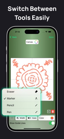 Symmetry Drawing App screenshot