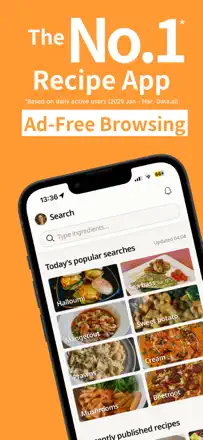 Cookpad Recipes, homemade food : capture d’écran 1 sur 5