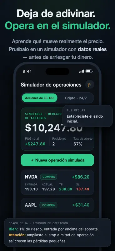 Domina el trading: Candleo AI screenshot 3 of 8