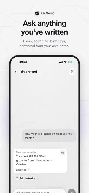 KinMemo: AI Journal & Diary screenshot 2