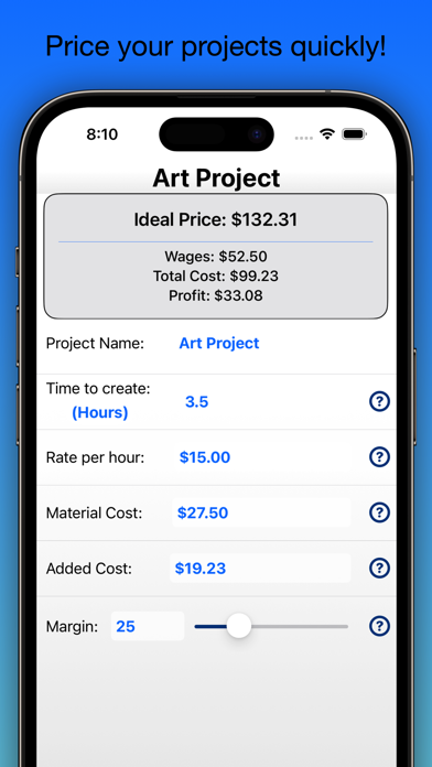 Screenshot #1 pour Craft Pricing Pro