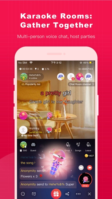 HappyVV-Karaoke,Chat,Party Screenshot