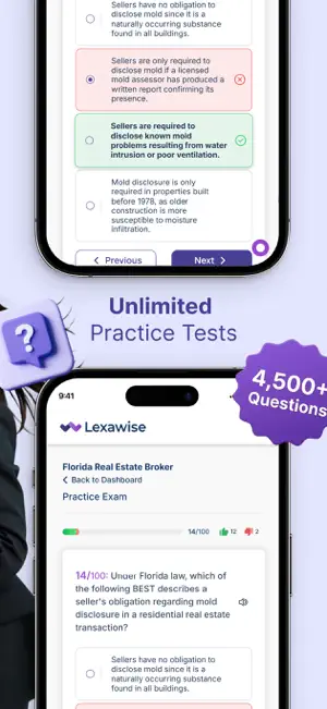 Lexawise Real Estate Exam Prep screenshot 2