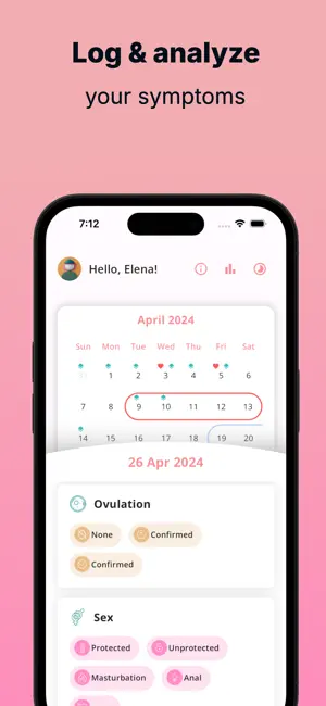 WomenCalendar: Periods & Cycle screenshot 3