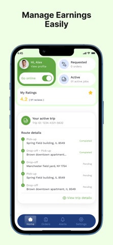 Kargo Deliveries iPhone screenshot