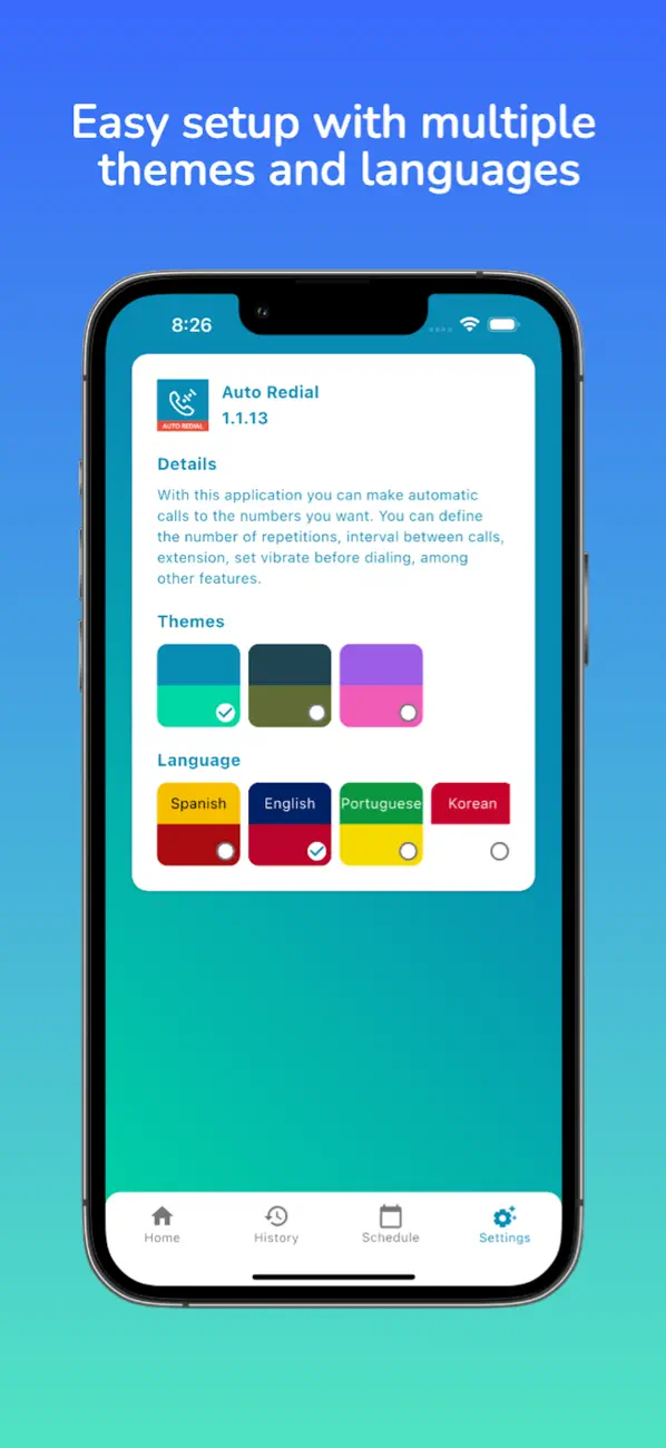 Auto Redial App Screenshot 3