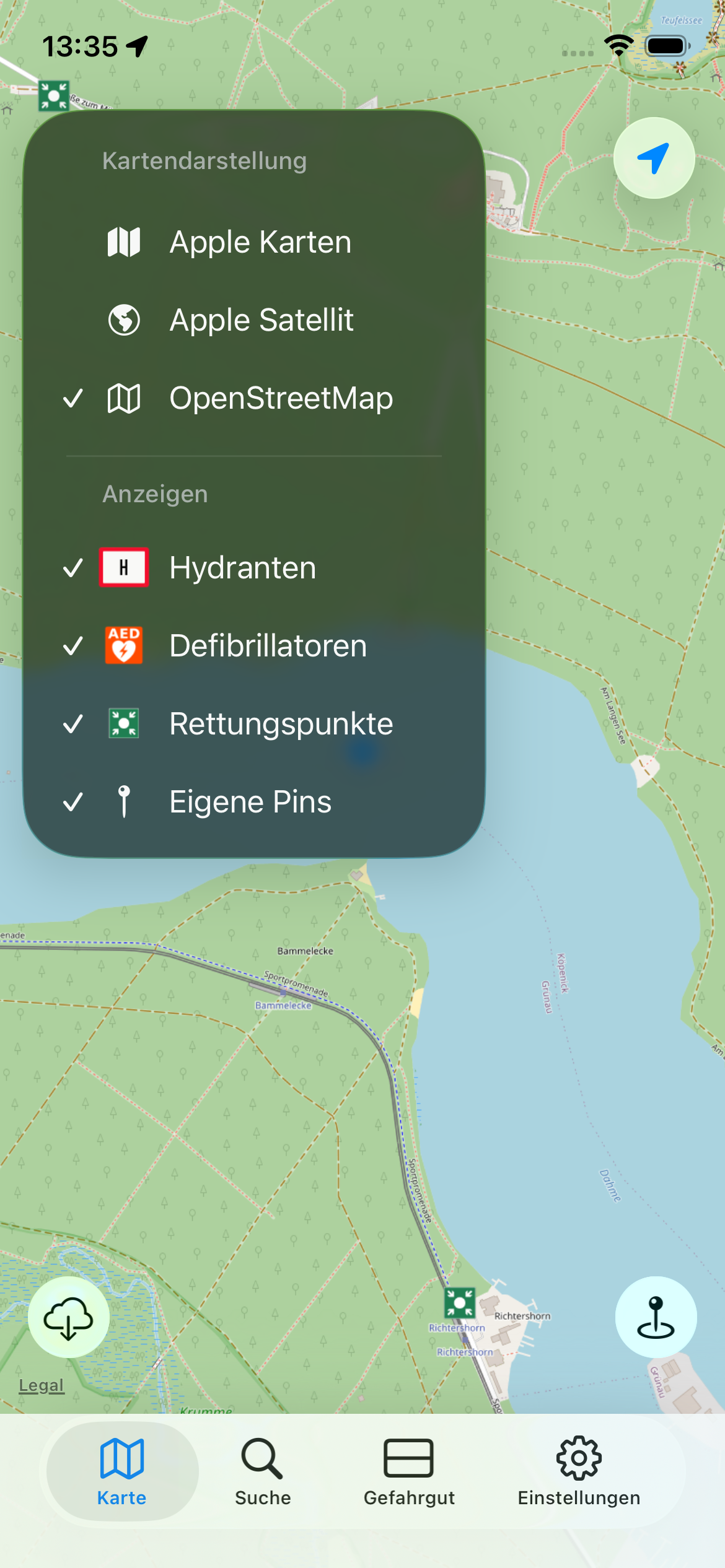 Feuerwehr Tools screenshot 3