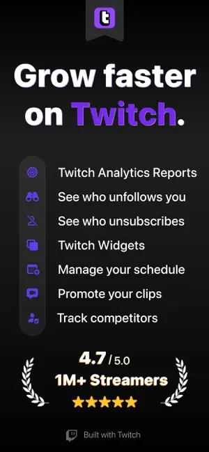 Stream Tracker for Twitch Live screenshot