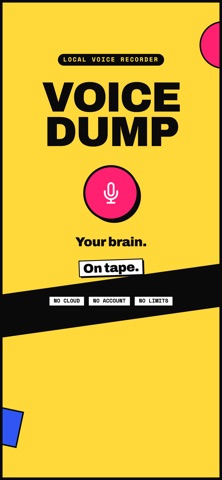 Voice Dump: AI Transcription screenshot