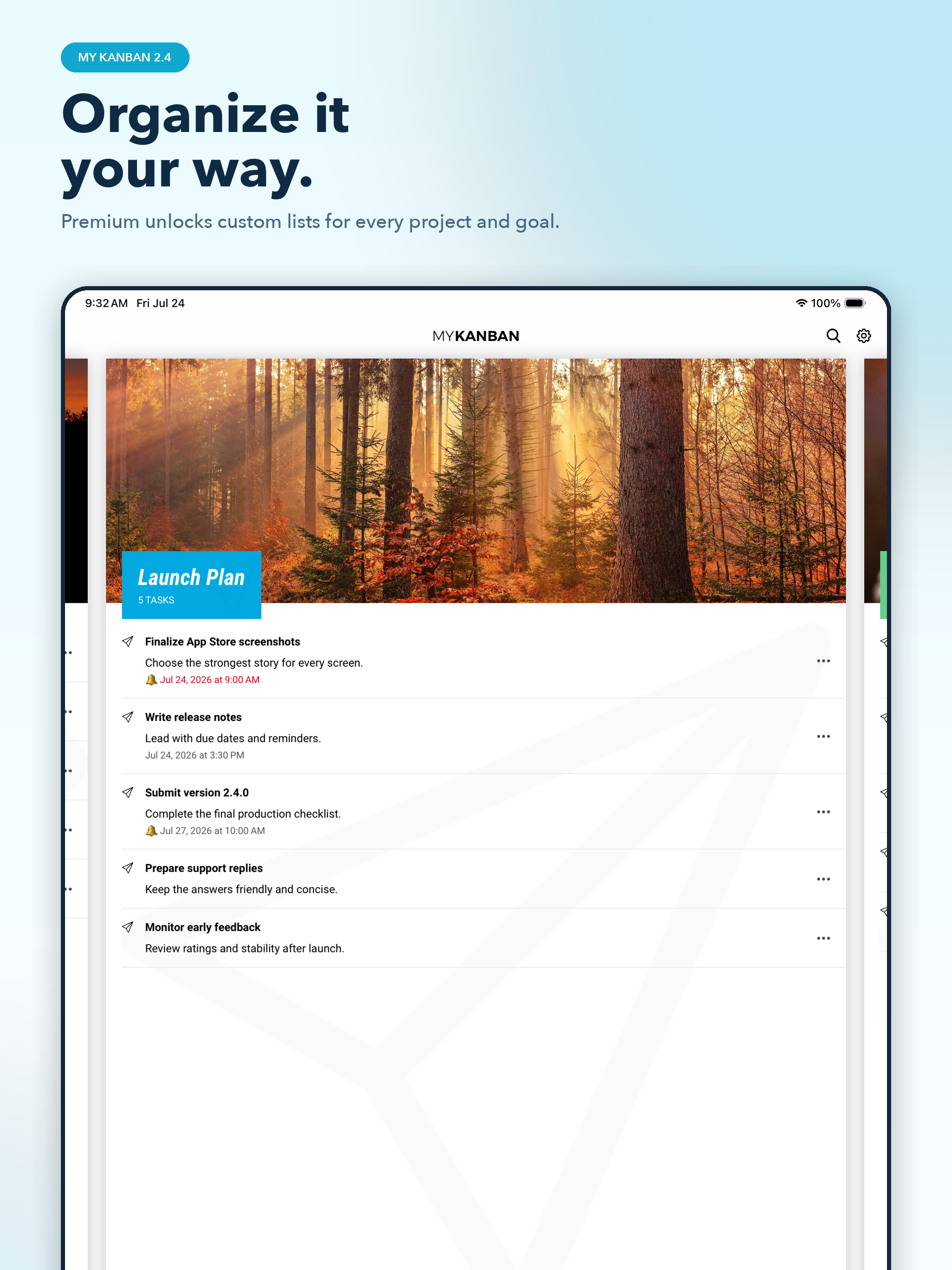 My Kanban: Personal Kanban App screenshot 11