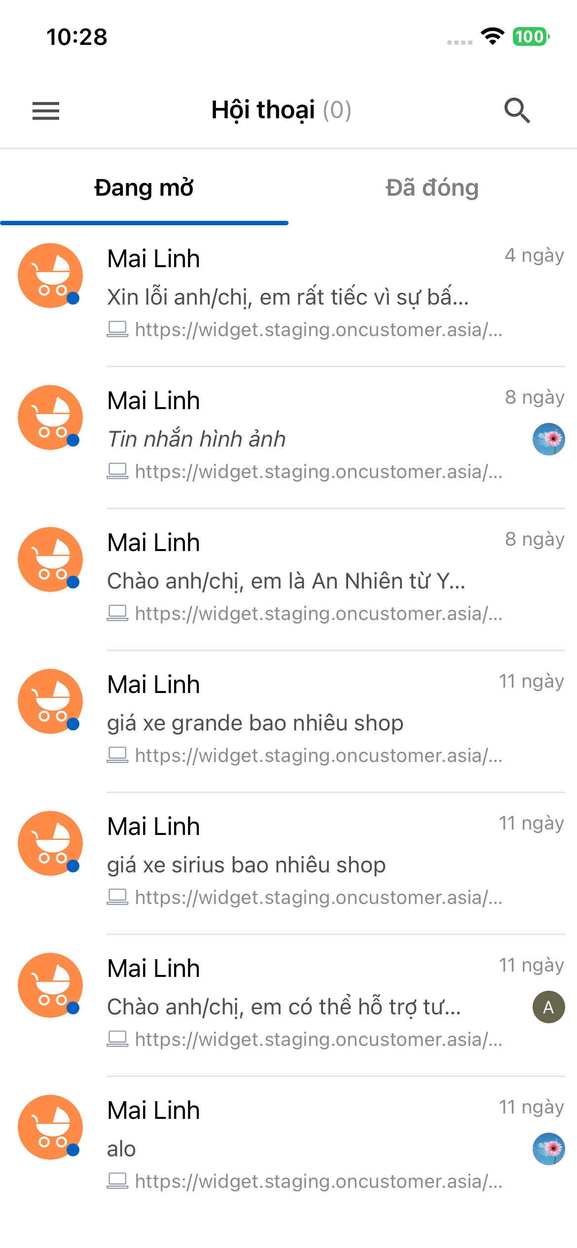 OnCustomer - Giao tiếp đa kênh screenshot 3