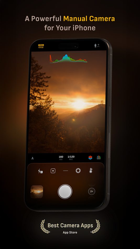 #1. Camera M - Pro Manual Controls (iOS) Av: bxb