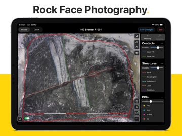 Rock Mapper iPad screenshot