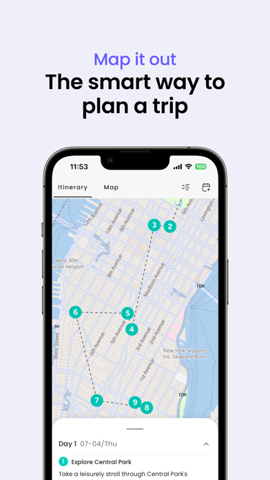 Ellipsis Travel iPhone screenshot 4 - Travel app