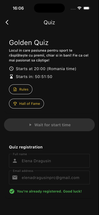Golden Chat App Screenshot 10 of 10