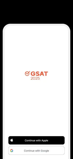 GSAT 2025 screenshot 1