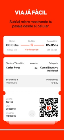 Plataforma 10 Pasajes de Micro screenshot