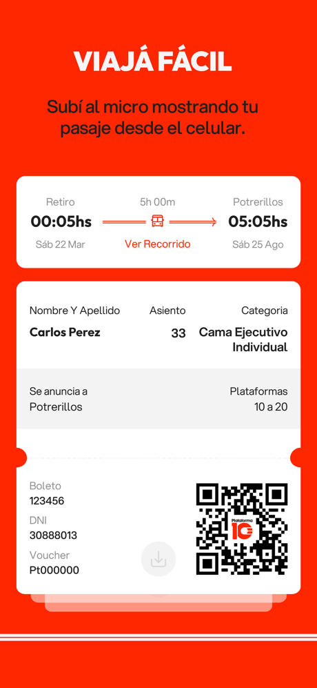 Plataforma 10 Pasajes de Micro screenshot 4