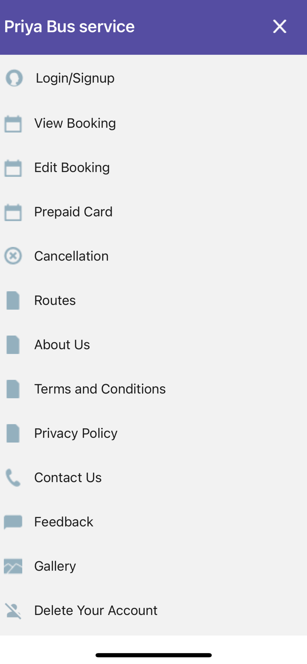 Priya Bus Service screenshot 3