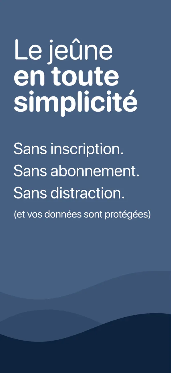 Screenshot #1 pour Jeûne intermittent • NüFast