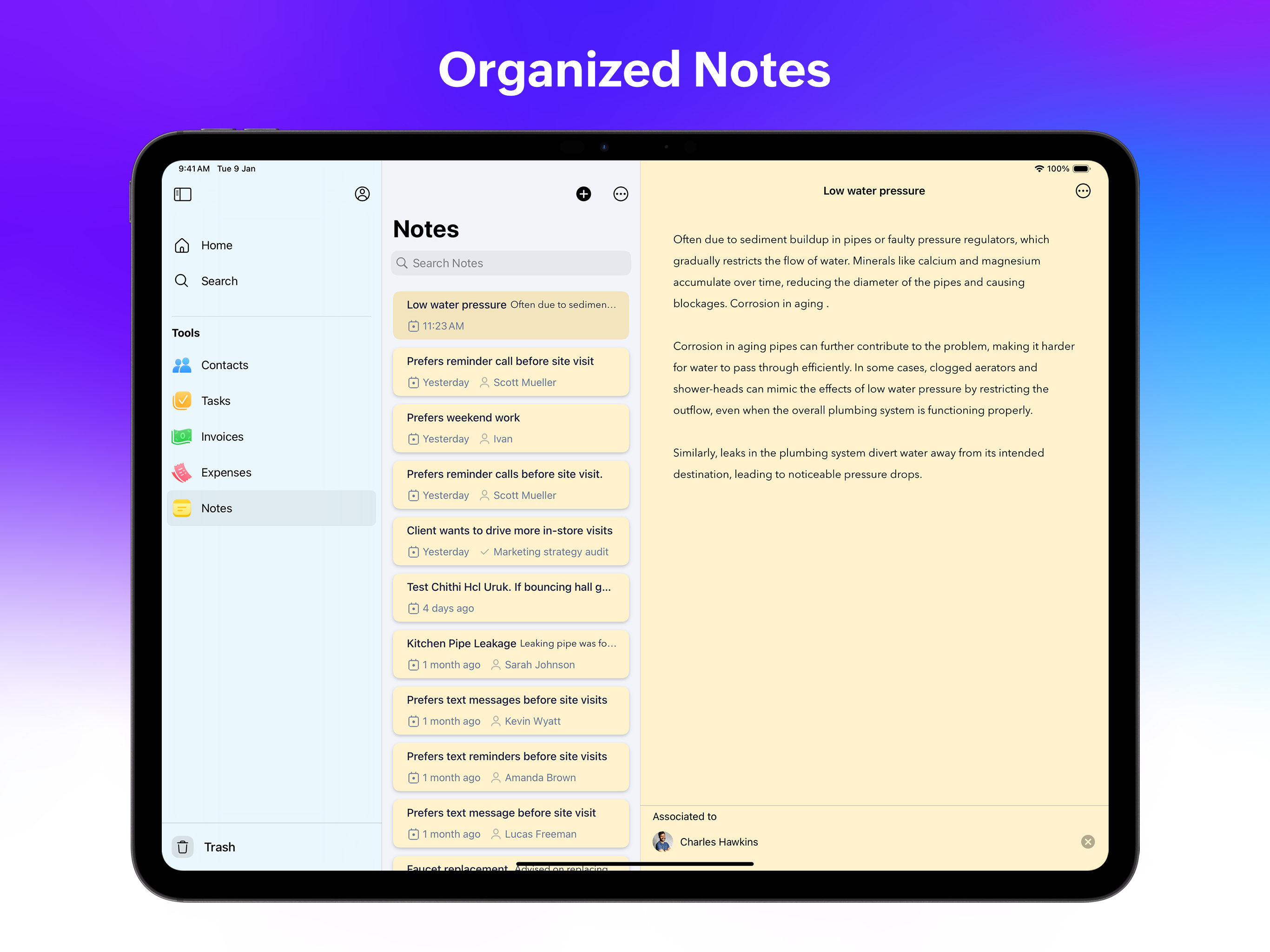 Zoho Solo - To do, CRM, bills screenshot 16