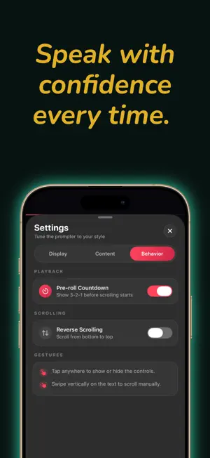 Teleprompter: Video & Scripts screenshot 4