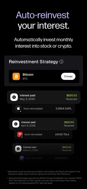 GalaxyOne: Wealth & Investing screenshot 3