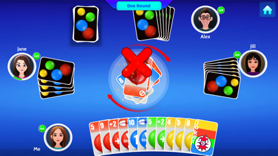 Crazy Eights Party Card Game Screenshot