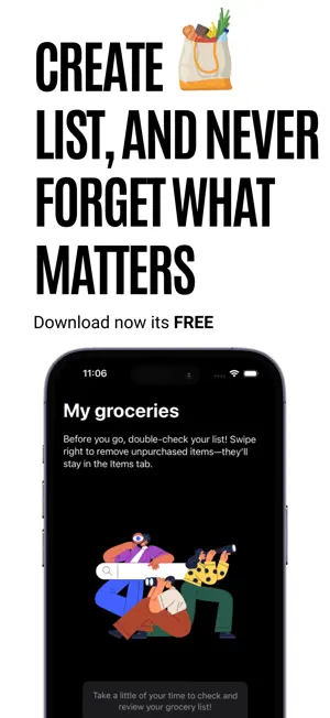 Starving shopping list screenshot 2
