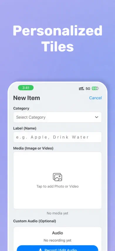 Talking Tiles AAC screenshot 5