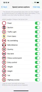 RadarAll Speed Camera Detector screenshot #8 for iPhone