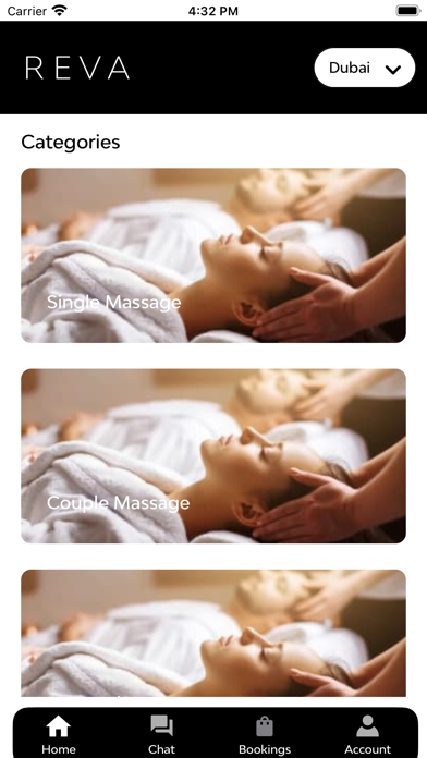 REVA - Home Massage & Spa Screenshot