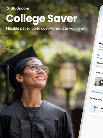 Study.com - College Saver ipad screenshot 2