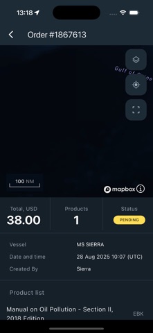 NAVTOR NavFleet screenshot