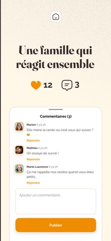 Marmo – Family Photo Album iPhone screenshot