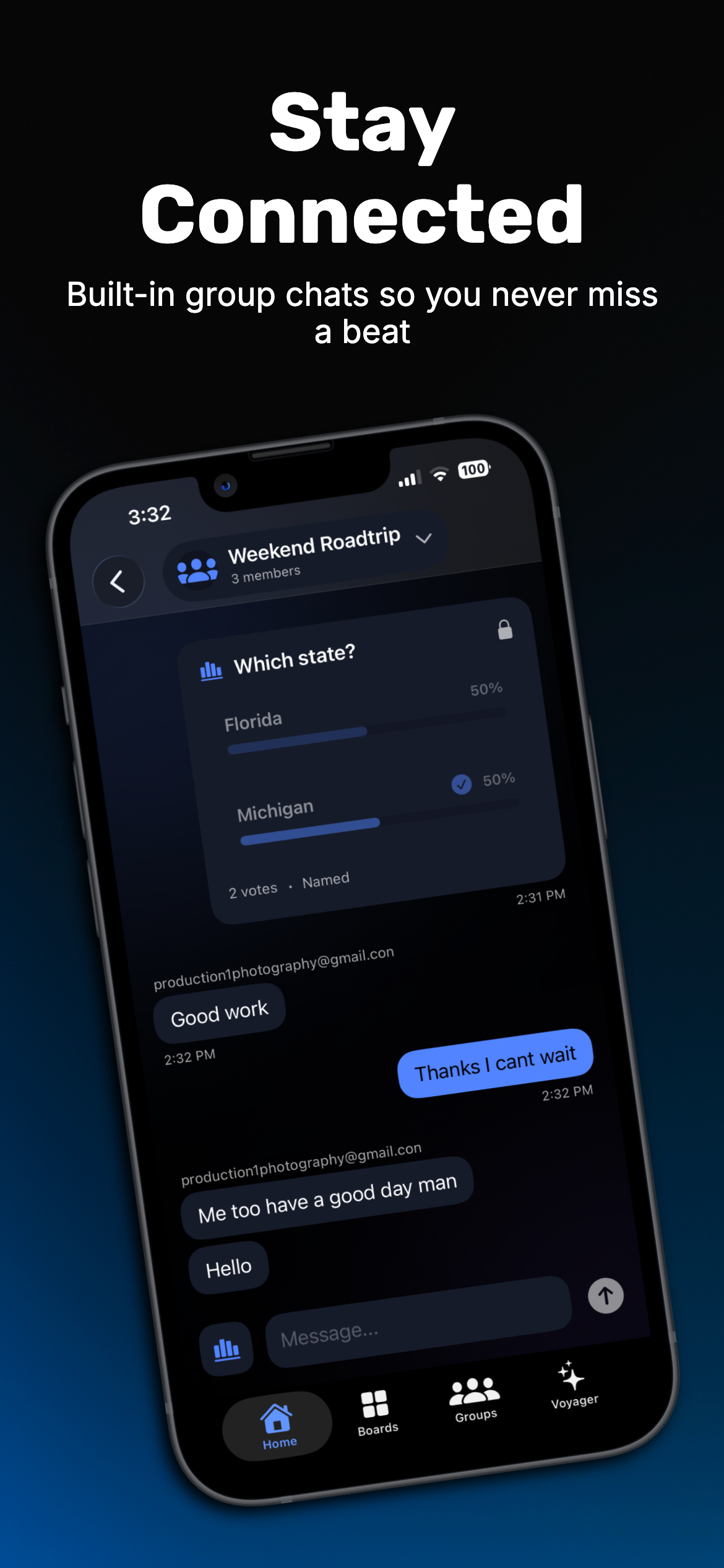 CrewBoard – Plan With Friends