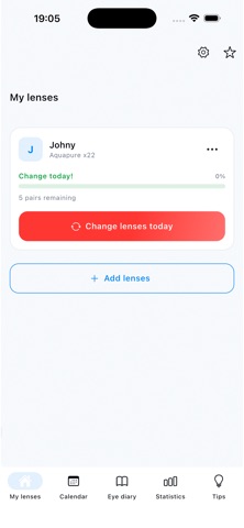 LensSwap: Contact Lens Timer Screenshot 6 of 6
