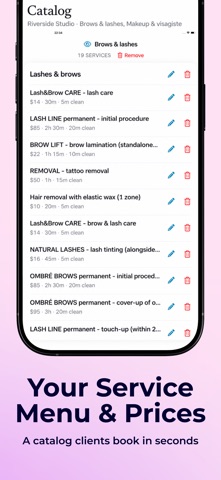 Beautician Appointment Diary Screenshot 7 of 10