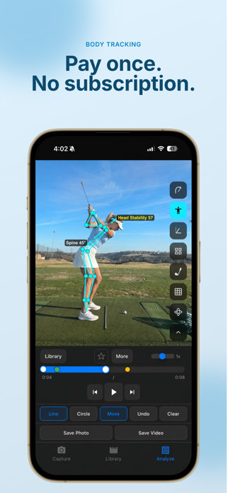 SwingDraw: Golf Swing Analyzer Screenshot 2 of 6