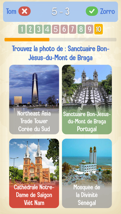 Screenshot #1 pour GeoKing, quiz géographie