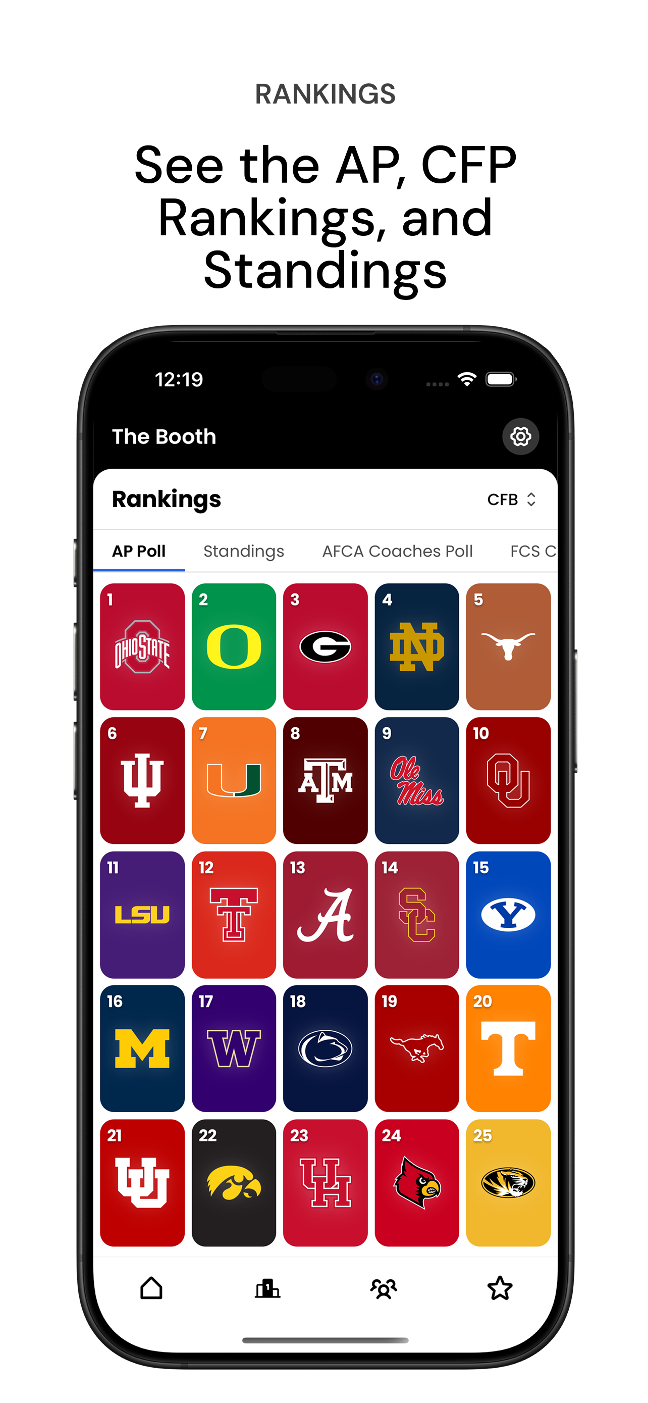 The Booth: Football Scores screenshot 3